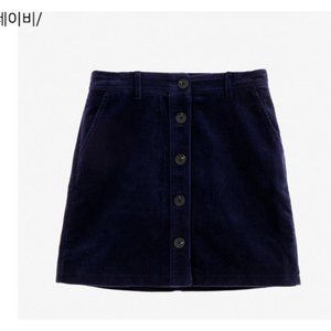 Women Mini Skirt Corduroy